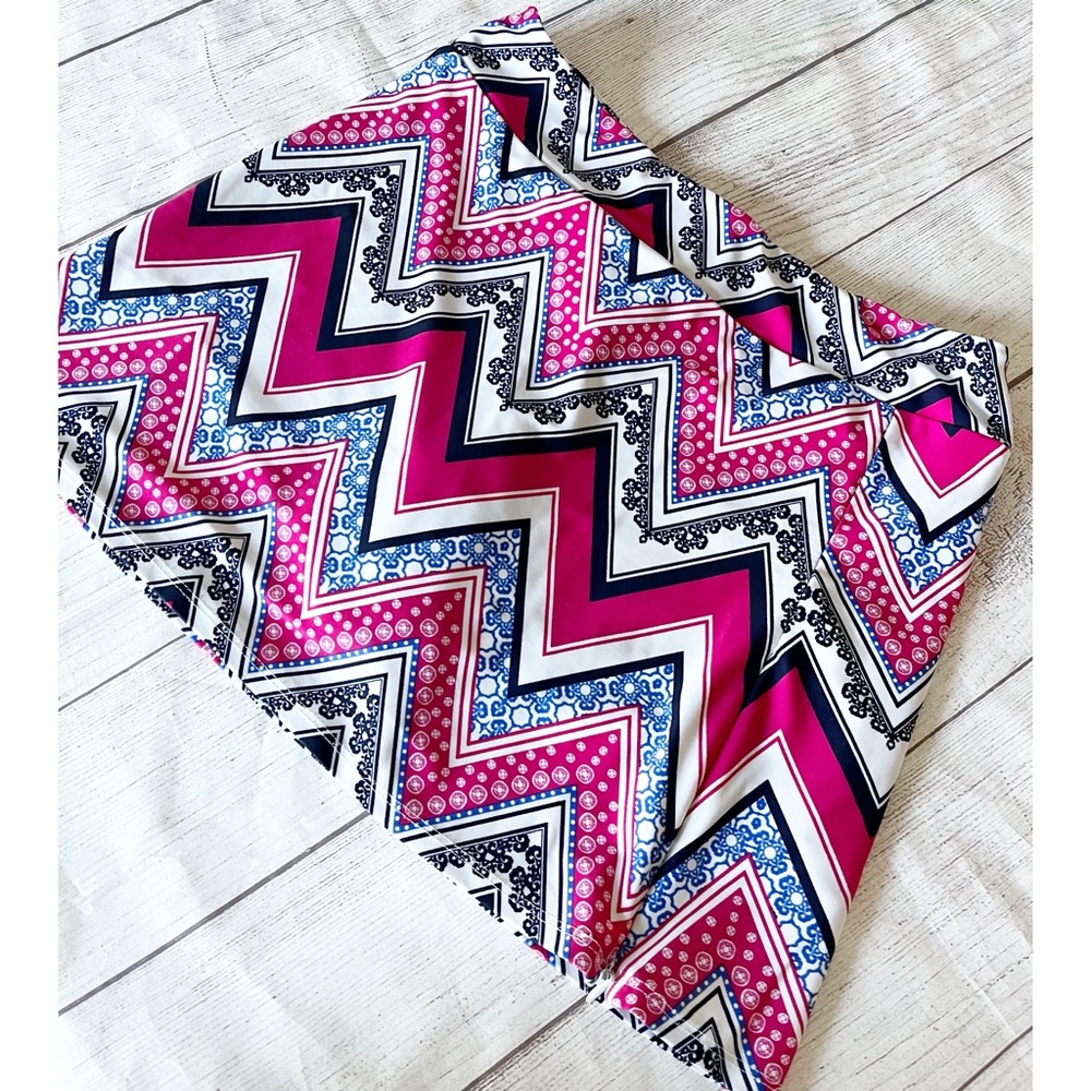 Jude Connally zig zag print skort sz S